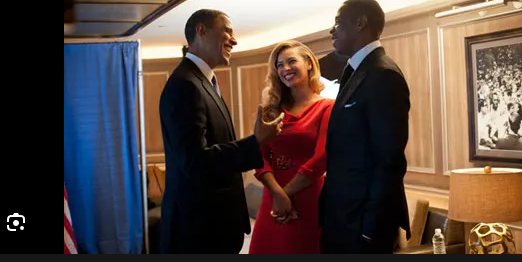 Barack Obama & Jay Z & Beyonce